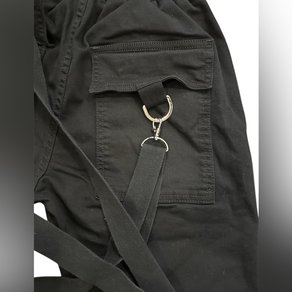 Aphrodite Women’s Black Cargo Pants Size M - Picture 4 of 4